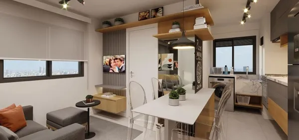 Apartamento à venda com 2 quartos, 33.41m² - Barra Funda,São Paulo