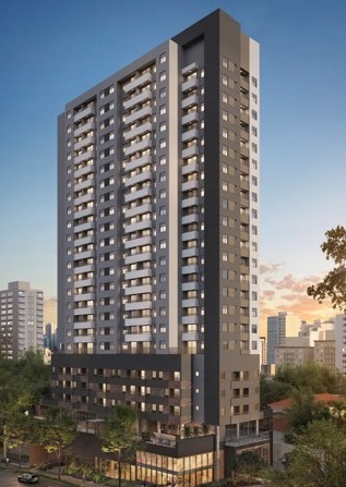 Apartamento à venda com 1 quarto, 27.57m² - Perdizes,São Paulo