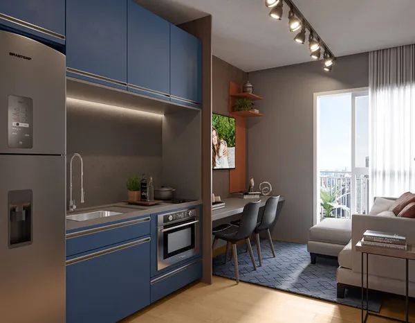 Apartamento à venda com 1 quarto, 35.29m² - Vila Romana,São Paulo