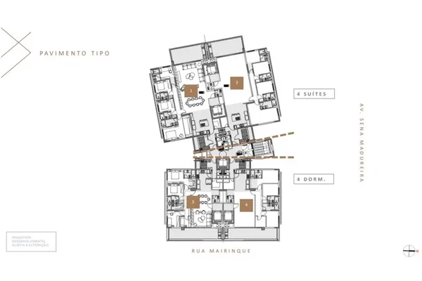 Apartamento à venda com 4 quartos, 232m² - Vila Clementino,São Paulo