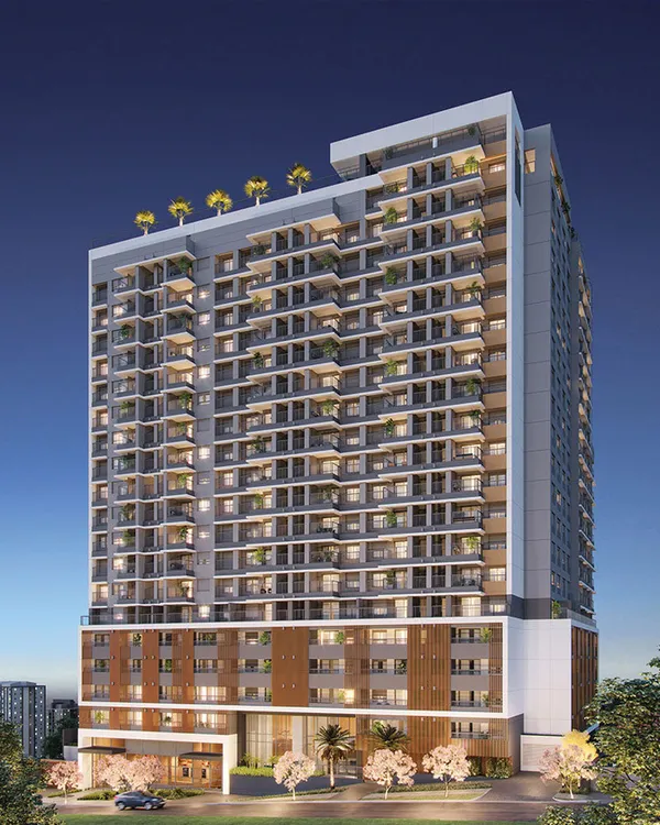Apartamento à venda com 1 quarto, 51.11m² - Ibirapuera,São Paulo