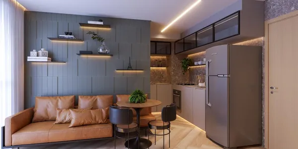 Apartamento à venda com 2 quartos, 34.05m² - Vila Monte Alegre,São Paulo