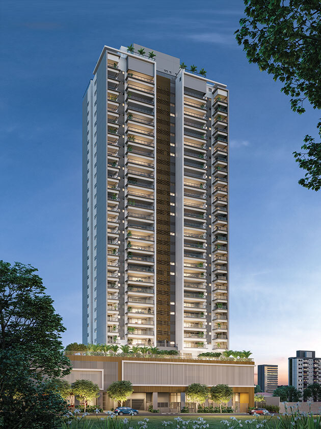 Apartamento à venda com 4 quartos, 138.24m² - Santo Amaro,São Paulo