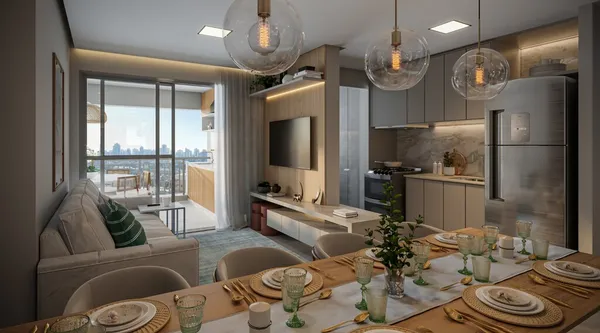 Apartamento à venda com 3 quartos, 86.67m² - Vila Guilhermina,São Paulo