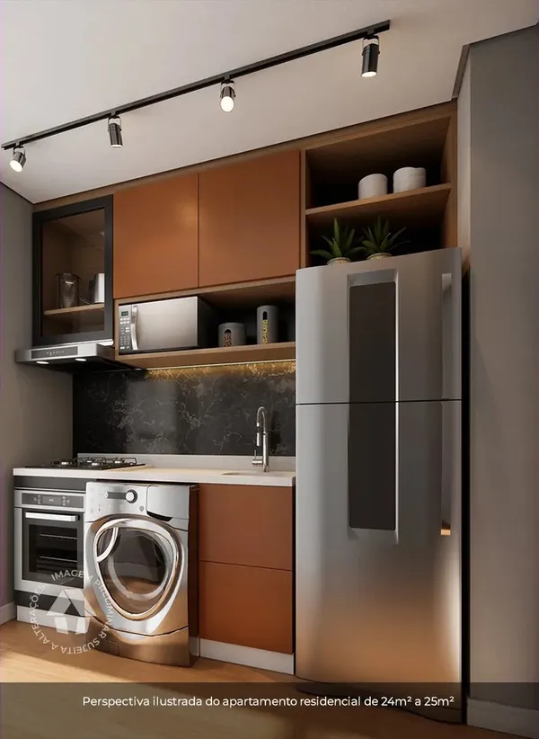 Apartamento à venda com 1 quarto, 24.49m² - Santo Amaro,São Paulo
