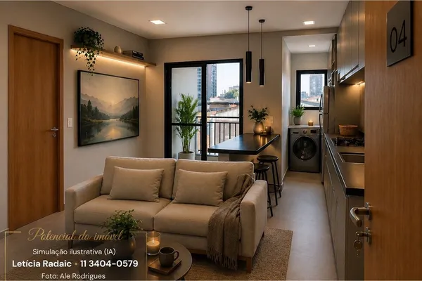 Apartamento à venda com 2 quartos, 45m² - Vila Gomes Cardim,São Paulo