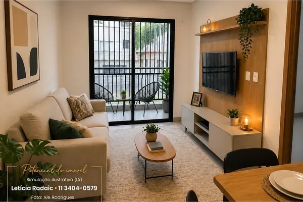 Apartamento à venda com 2 quartos, 47m² - Vila Gomes Cardim,São Paulo