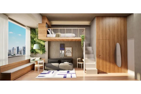 Studio à venda com 1 quarto, 24m² - Moema,São Paulo