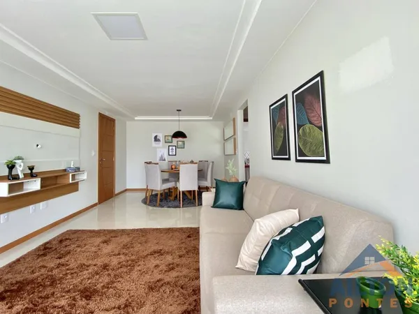 Apartamento à venda com 3 quartos, 102m² - Praia do Morro,Guarapari