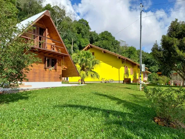Chácara à venda com 4 quartos, 222.00m² - Dos Boêmios,Nova Petrópolis