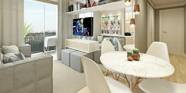 Apartamento à venda com 2 quartos - Jardim Três Irmãos,Taboão da Serra