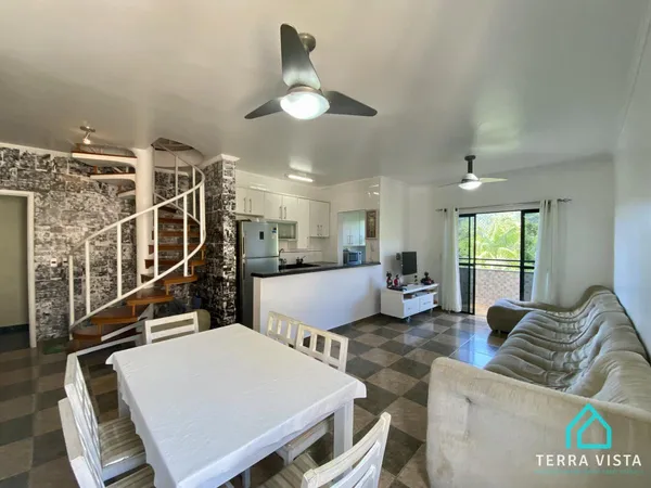 Cobertura à venda com 2 quartos, 101m² - Toninhas,Ubatuba