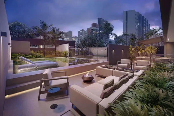 Cobertura à venda com 3 quartos - Serra,Belo Horizonte