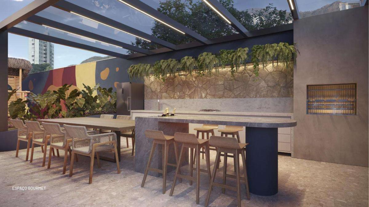 Apartamento Garden à venda com 3 quartos, 91,36m² - Serra,